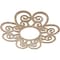 Ekena Millwork Cohen Wood Fretwork Pierced Ceiling Medallion, Red Oak, 26"OD x 8 7/8"ID x 3/8"T CMWP26X26X0375CORO - alternate 4